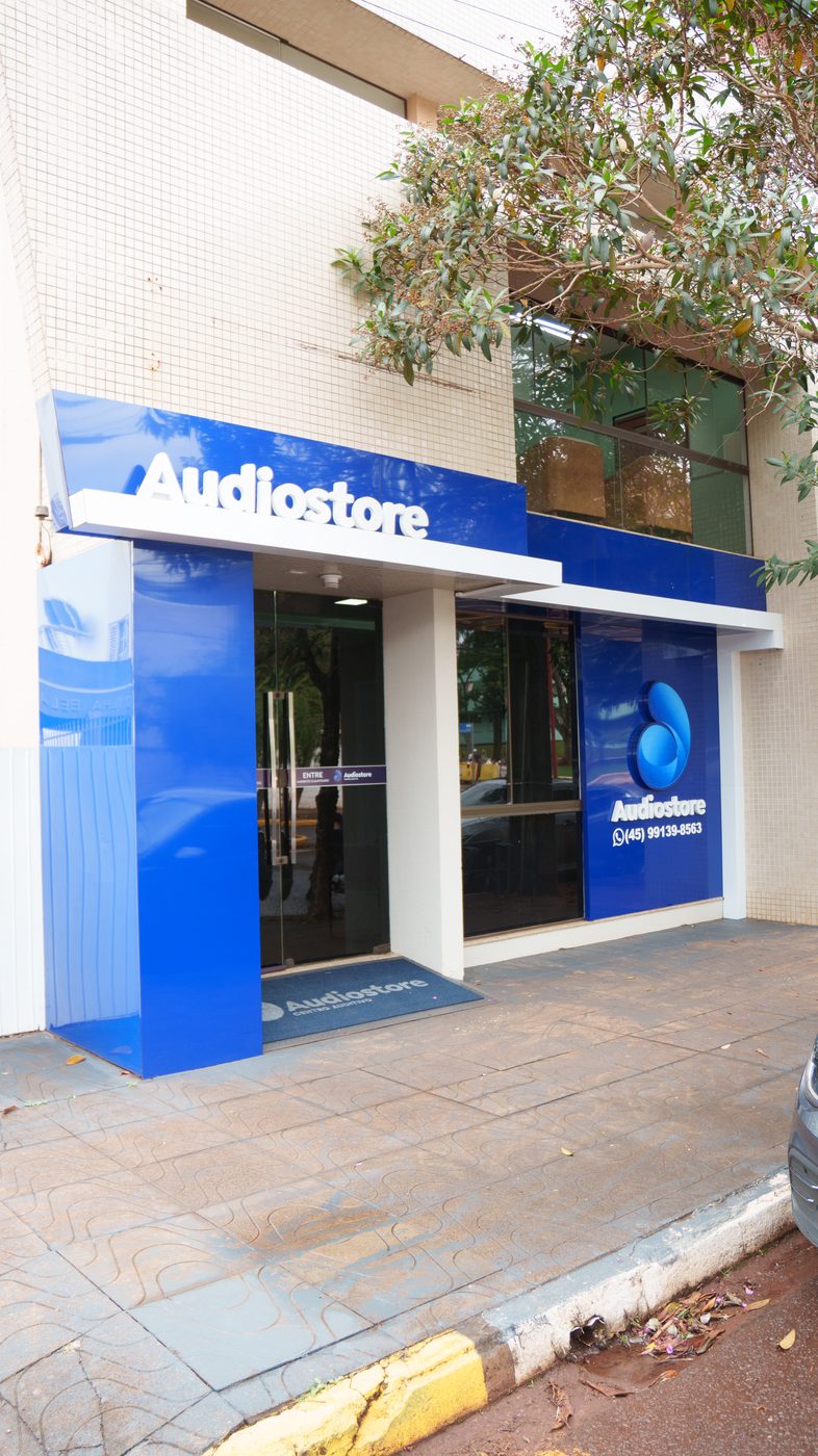 Fachada Audiostore em Toledo